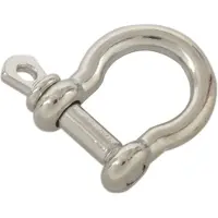 Tlily 10 ST O Shape Rostfritt StåL Ankare Shackle Outdoor Rep Paracord Armband SpäNne