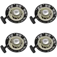 Typecat 4X Svart Rewind Pull Passar för GX160 GX200 5,5HP 6,5HP Grästrimmer Gräsklippare MotorsåG