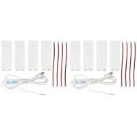 Semoic 8X CMYK LED-Bakgrundsbelysningskort PLA Basic CMYK Litofanpaket 3D-Utskrift Litofanfoto-LED-Kit LED-Ljuspanel