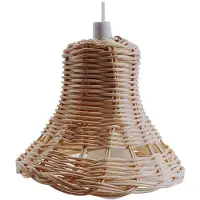 Semoic Stil Ljuskrona Lampskärm Ornament Hem Bar Taklampa Dekoration Handgjord Lampskärm E