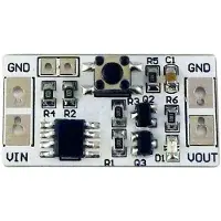 Typecat SL92B02 3-20V 5A Bistabil Självlåsande Brytarmodul LED-Drivrutin Styrenhet Relä Pekskärm Elektroniskt Kort 1 St