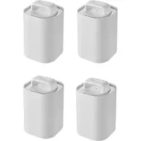 Torribaly 4X Kristallklar Isbollsmaskin SfäRisk Whiskybricka Whisky Rund Bubbelfri Fyrkantig 3D-SfäRform Mould IslåDa