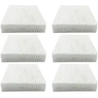 Tlily HFT600 Luftfuktare Wick Filterbyte för HFT600 Kompatibel med HEV615 HEV620 HEV615 W, HEV620, HEV620B, 6Pack