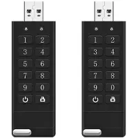 Torribaly 2X USB 3.0 Krypterad och Säker USB-Flashenhet Betonar Integritet och Säkerhet, med Sinnesro, 32G