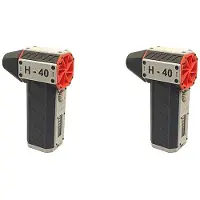 Typecat 2X Miniluftfläkt Handhållen Elektrisk Turbojetfläkt 40MM Borstlös Motor Våldsamma Fläktvindhastighet 56m/S Industriell Kanalfläkt