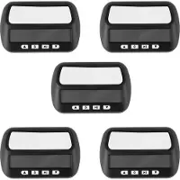 Typecat 5X Schackklocka, Digital Schacktimer och Speltimer, 3-I-1 Multifunktionell Bärbar Professionell Klocka Svart