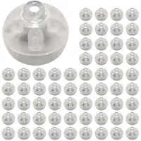 Torribaly 600St/Lot 600 X Rund Led Flash Lamp Ballong Ljus Lång Standbytid för Papperslykta Ballongljus Fest BröLlopsdekoration Vit