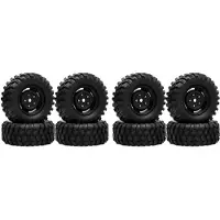Torribaly 8st 95mm 1.9 Beadlock Wheel Fälg Däcksats för 1/10 RC Crawler Car TRX4 RC4WD D90 Axial SCX10 II III Redcat MST