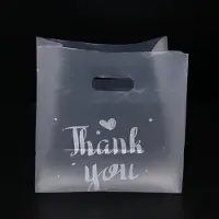 Torribaly 50 St Tack PresentpåSe i Plast ShoppingpåSe i Plast med Handtag PresentpåSe för BröLlopsfest Godiskaka Liten