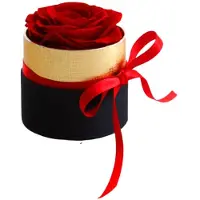 Semoic Romantic Level A Eternal Rose In Box Gifts Hustru Real Rose Konserverad Blomsterpresentset Heminredning Alla HjäRtans Dag BröLlop-D