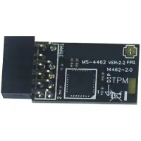 Torribaly TPM2.0-Modul TPM SPI 12-Stifts Krypteringssäkerhetsmodul för Moderkort för Windows 10 11