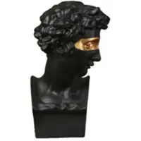 Semoic David Staty Konstverk Karaktär Harts Skulptur Skrivbordsdekorationer Porträtt Figurer Staty Vardagsrumsdekoration C