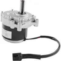Typecat 250W 24V 75Rpm LåGhastighetsborstmotor, 44Mm LäNgre Axel, Axeldiameter 17Mm, Rullstol Begagnad -VäXelborstad Motor