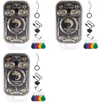 Torribaly 3X Chameleon V3.0 RFID Chip Reader+15xUID Keychain Card Emulator 125K 13.56M ID IC Tag Copyer Writer