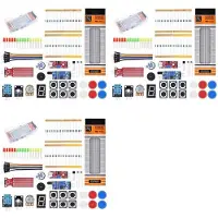 Torribaly 3X för R3 Development Board Komma Igång Easy Learning Kit 830 Hål Breadboard Parts Kit Kit,A
