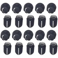 ISTOVO 10 Par Volymrattar för EP350 CP165 CP185 CP476 CP477 CP1300 CP1308 CP1208 CP1608 CB PRO Walkie-Talkie-Radiodelar
