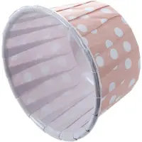 ISTOVO 200X Cupcake Wrapper Papper TåRtfodral Bakformar Liner Muffin Rosa