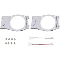 Typecat Horn Bracket Bakre 5-Tums HöGtalarfäStesats för Jimny 2019 2020 2021 TillbehöR 99197-77R10 med KabelhäRva