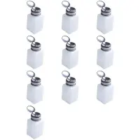 ISTOVO 10X 200 Ml Kapacitet Flytande Olja Alkohol Dispenser Klar Flaskbehållare