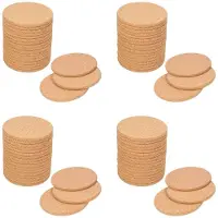 Torribaly 80Pack KorkunderläGg för Drycker,BarunderläGg Absorberande VäRmebestäNdig ÅTeranväNdbara Fat för Dryck Vinglas Muggar Muggar