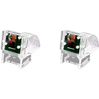 Typecat 2X Kamerahusfäste Mycket Transparent Akryl för Raspberry Pi Officiell Kamera