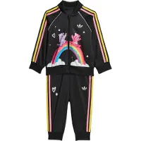 Adidas Originals Träningsoverall 'SST' blå / gul / syrén / svart