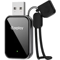 Torribaly Trådlös Carplay-Boxadapter för Bil, Trådbunden Till Trådlös Dongel, Anslut och Spela CarPlay-Box, Smartbox