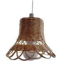 Semoic Stil Ljuskrona Lampskärm Ornament Hem Bar Taklampa Dekoration Handgjord Lampskärm D