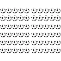 Typecat 60Pack Fotboll Stressboll Sport Stressboll Party Liten Fotboll i Skum för Barn Stressreducering Avslappningsfest