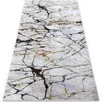 Rugsx Anpassad matta anti-halk LOTUS MARLBE 21136 beige tvättmatta 150x200 cm