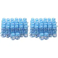 Typecat 100Pcs Baby Bottle Candy Box Party Supplies Baby Feeding Bottle Wedding Favors and Gifts Box (Light ) 9 x 4cm