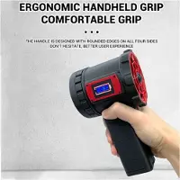 Semoic 650W Violent Blower Handheld Turbo Jet Fläkt Borstlös Motor Momentan Thrust 1,1kg-1,4kg/S 240km/H Kraftfull,A