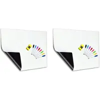 Typecat 2X Whiteboard Magnetic Fridge White Board A3 for Home Kitchen Menu Meal Shopping List,Reminder Notice Memo Board