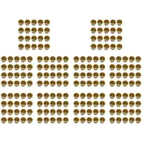 Typecat 200 St Metallljusinsats för Koniska Ljus Dekorativ Ljushållare DIY-Ljushållare för Trädljusbord