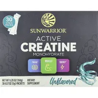 Sun Warrior , Aktiv kreatinmonohydrat, Osmak, 30 paket, 0,17 oz (5 g) varje