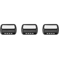 Torribaly 3X Schackklocka, Digital Schacktimer Och Speltimer, 3-I-1 Multifunktionell Bärbar Professionell Klocka Svart