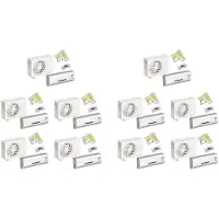 Typecat 10X Luftkonditionering Modell Aromaterapi Bil Luftuttag Doft Interiördekoration Parfym Långvariga Prydnader D