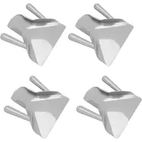 Typecat 4X Plast Chip Scoop Pommes Frites Spade Loader Chip Packaging Spade Tratt Popcorn Snabbmat Dubbelt Handtag