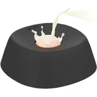Typecat 1 St. Långsammatande Hundskålar för Flytande Godbitar, [Entertained -In] Benbuljongskål för Hundslickning, 3/4 Kopp Yoghurtleksak för Valpar