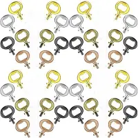 Typecat 40 Stycken Flasköppnare Inserts Kit Flasköppnare Hårdvara Insert Ölöppnare för Bröllop DIY Träsvarvningsprojekt