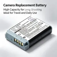 Cameron Sino Batteri till Kamera för Canon PowerShot G1 X Mark III, Powershot G5X, PowerShot G5 X m.fl.