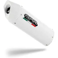 Gpr Exclusive Albus Ceramic Piaggio Vespa Gts 250 I.e 05-15 Icke-homologiserat Komplett Avgassystem