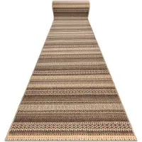 Rugsx Ull löpare DJOBIE 4533/101 Orientalisk beige / röd 80cm 80x120 cm