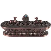 Torribaly Tibet RöKelsebräNnare Handgjord RöKelsehåLlare Zen Teahouse Hemmakontor Dekoration Hantverk Ornament 3