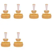 ISTOVO 6X Tärtsnäckor Mögel Bakverk Tamper Tart Tamper Rund Tartlet/Tarts Shell Maker Bakverktyg