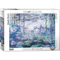 Eurographics Waterlilies av Claude Monet 1000 Piece Puzzle