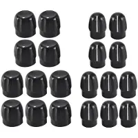 Torribaly 10Pairs Volume Knob + Channel Selector Knob for Two Way Radio CP040 EP350 GP328 EP450 PRO5150 GP338 HT750 Accessories