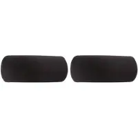 Typecat 2X Fotstöd för Under Skrivbordet på Jobbet-Ergonomisk Design Fotpall för Trötthet och Smärtlindring med Memory Foam, Halkfri Pärla