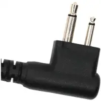 Semoic Akustisk Rör Öronpropp Headset Mikrofon för Walkie Talkie DP1400 EP450 GP88S CP88 Serien GP300 GP68 PR400 P080 Delar