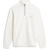 Tommy Hilfiger Peached Fleece Quarter Zip Sweatshirt